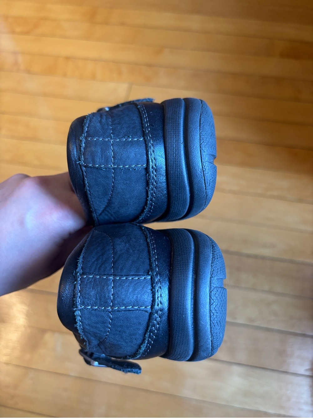 EUC Vintage Merrell Dassie MJ Black Leather Mary Jane Comfort Shoe | Women’s 8.5 - Picture 11 of 16